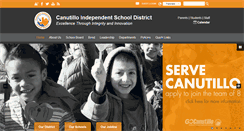 Desktop Screenshot of canutillo-isd.org